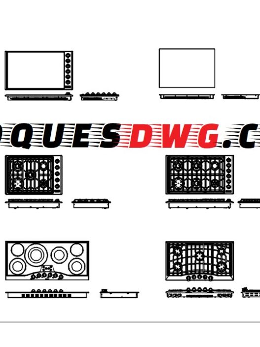 Descarga gratis bloques de cocina para AutoCAD en formato DWG