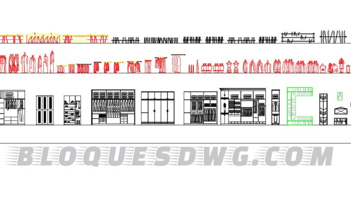 ROPA archivos - Bloques DWG