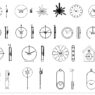 Descarga gratis el Reloj de pared para AutoCAD