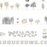 Descarga ahora elevaciones de árboles y plantas para AutoCAD gratis