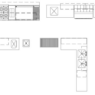 Bloques AutoCAD de cocina industrial con equipos gastronómicos como cocinas, campanas, mesas de trabajo y fregaderos para proyectos de restaurantes y espacios comerciales en DWG.