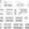 Bloque AutoCAD de gabinete de cocina con puertas, cajones y almacenamiento para proyectos de diseño de cocinas en formato DWG.