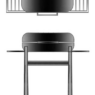 Bloque AutoCAD de parrilla de barbacoa BBQ para proyectos de diseño de patios, terrazas y áreas de cocina exterior.