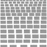 Bloque AutoCAD de diferentes tamaños de pantalla de televisión para proyectos de diseño interior, arquitectura y distribución de espacios audiovisuales.