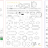 Bloques AutoCAD de mobiliario variado en diferentes vistas y estilos para proyectos de arquitectura e interiorismo.