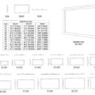 Bloque AutoCAD de mueble de TV montado en pared con estanterías y panel decorativo para diseño de interiores.
