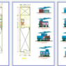 Proyecto de casa habitación en AutoCAD con planos arquitectónicos, distribución de espacios y diseño residencial completo en formato DWG.