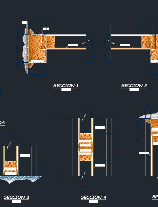 Puerta de madera en AutoCAD con diseño arquitectónico, detalles constructivos y representación en planos en formato DWG.